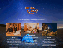 Tablet Screenshot of hotelcaferazy.sk